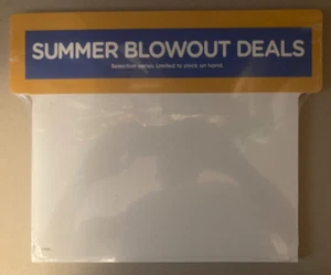 SUMMER BLOWOUT DEALS SIGNS - 13" x 10.5" PKG OF 20 - Picture 1 of 1