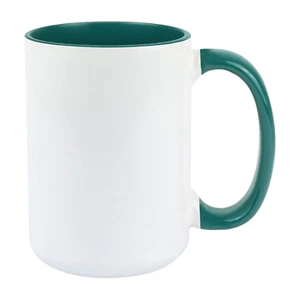 Handmade 11oz or 15oz Ceramic Coffee-Tea Mug/Cup-3D Golf Ball-Hole in Wall-Gift - Picture 1 of 6