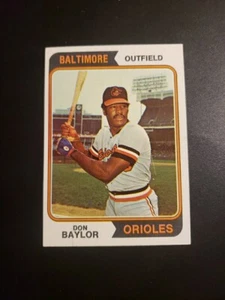 1974 Topps #187 Don Baylor EX-MT (SMALL CREASE) - Picture 1 of 3