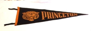 Antique Princeton University Tigers Pennant - Picture 1 of 4