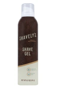 Shavely's Premium Men's Shave Gel, 6.7 Oz. - Picture 1 of 2