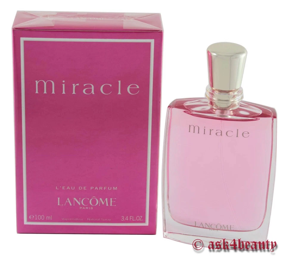 Miracle by Lancome 3.4 oz/100 ml Eau De Perfume Spray For Women New In Box - Image 1 of 1