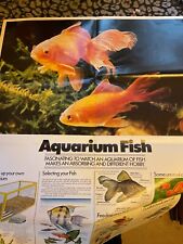 Vintage PDSA Fish Aquarium Veterinary Wall Poster