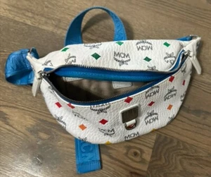 Bolso Cinturón MCM Blanco Spectrum Stark en Skyoptic Visetos - Imagen 1 de 4
