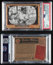 2004 Bowman Heritage Black & White Yadier Molina #30 PSA 9 MINT Rookie RC