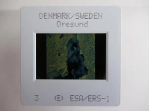 Dänemark Schweden - Erde ERS-I Umlaufbahn 35mm Zelluloid Dia - Bild 1 von 1