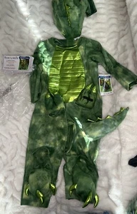 Costume Halloween Bambini Fienile Ceramica Dino T REX Dinosauro 5/6 Nuovo con etichette. Adattivo - Foto 1 di 8