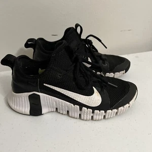 Nike Free Metcon 3 Womens Size 7 CJ6314-010 Black Running Shoes Sneakers - Picture 1 of 7