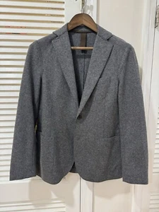 Eleventy Men’s 36r Unstructured Flannel Blazer Excellent Condition. ~$700 MSRP - Picture 1 of 8