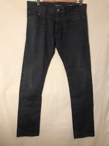 SAINT LAURENT (YSL) Jeans Saint Laurent D02 MSK LW nero lavato uomo 30