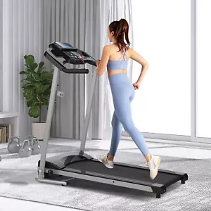 Folding Treadmill for Home Electric 2.5 HP Foldable Running Machine w/Incline - Picture 1 of 12