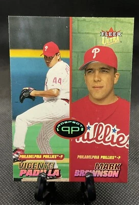2001 Fleer Ultra #250 Vicente Padilla Mark Brownson - Philadelphia Phillies - Image 1 of 3