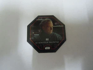 Carte Leclerc Star Wars N°22 - Le sénateur Palpatine - 2015 - Picture 1 of 2