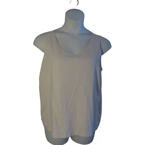 Chico's 3 (XL) Very Light Pink Baselayer Tank Top Shirt Stretch - Picture 1 of 3
