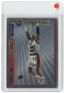 1996-97 Topps Mystery Finest #M13 Clyde Drexler Bordered HOUSTON ROCKETS - Picture 1 of 2
