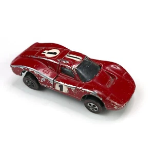 Vintage Redline Hot Wheels Red Ford MK IV 1968 Mark 4  - Picture 1 of 6