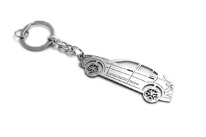 Car Keychain Fit Alfa Romeo Stelvio Stainless Steel Custom Gift Key Ring SV - Foto 1 di 6
