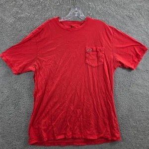 Johnnie O Shirt Men's Red Sacred Heart University T-Shirt Pocket Size XL - Picture 1 of 9