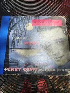 A SENTIMENTAL DATE WITH PERRY COMO 3X 45 RPM BOX SET Plus 3 More Read Descript - Picture 1 of 3