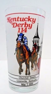 Kentucky Derby 1988 Winning Colors Official 114th Mint Julep Libbey Glas 12 oz - Bild 1 von 6