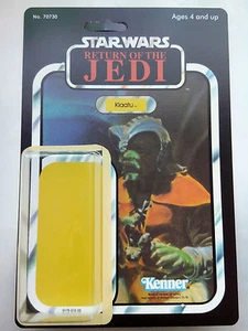 1983 KLAATU RESTAURIERUNGSSET KENNER JEDI SELBSTKLEBEND BLISTER ABZIEHEN - Bild 1 von 2