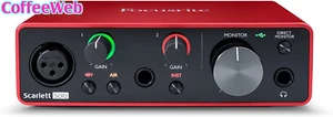 Interfaccia Audio USB Scarlett Solo (Terza Generazione) Di Focusrite per Chitarr - Foto 1 di 11