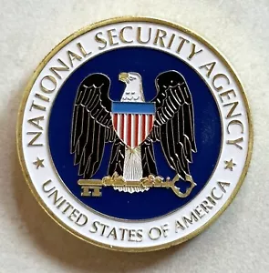 National Security Agency NSA Challenge Coin - Foto 1 di 4