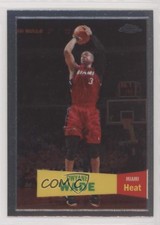 2007-08 Topps Chrome 1957-58 Variations Dwyane Wade #3 HOF
