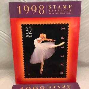 1998 USPS Commemorative Stamp Yearbook. Complete stamps included - Picture 1 of 10