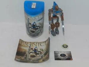 LEGO BIONICLE METRU NUI VAHKI ZADAKH #8617  COMPLETE WITH CANISTER AND BOOK  - Picture 1 of 3