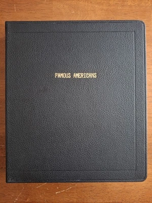 859-893 Full set of 35 Famous Americans FDC Artcraft  on MACO Pages - Image 1 of 4