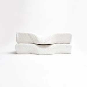 Contoured Orthopedic Pillow, Queen Size Bed Pillow for Neck Pain Relief - Med... - Picture 1 of 5