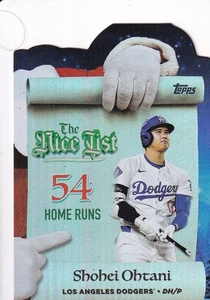 Tarjeta Shohei Ohtani 2025 Topps Holiday The Nice List #MNL-1. nrmt-mt - Imagen 1 de 1