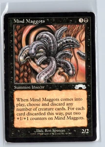 (4X) Mind Maggots Exodus Uncommon – MTG Magic the Gathering Card - Picture 1 of 11