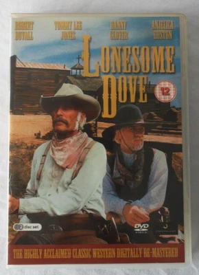 Lonesome Dove PAL R2 DVD CERT 12 USED TV Mini Series Robert Duvall - Image 1 of 4