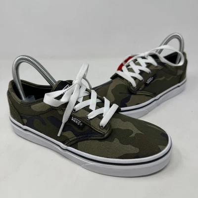 NWOB Vans Skate Shoes Camouflage Camo Lace Up Stye 500714 Youth Size 4.5Y - Image 1 of 4