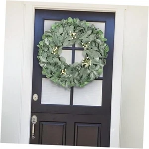 26" Eucalyptus Welcome Sign for Front Door Wreath Large Outdoor Wreaths for - Picture 1 of 8
