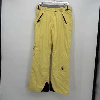 Pantalones de nieve Marker amarillo brillante aislados para esquí invierno al aire libre talla 8 para mujer Foto 1 de 4