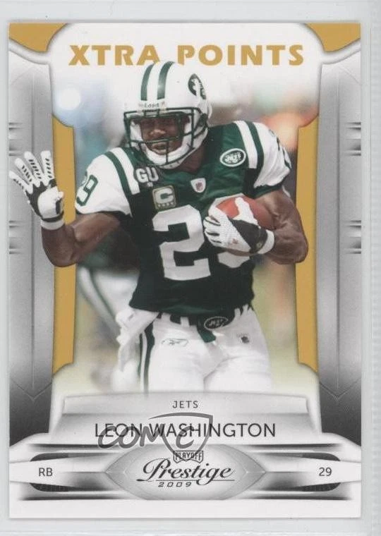 2009 Playoff Prestige Xtra Points Gold /250 Leon Washington #68 - Image 1 of 2