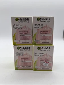 4 Garnier Moisture Rescue Refreshing Gel-Cream for Dry Skin, 1.7 oz - Picture 1 of 7