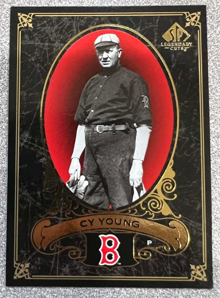 CY YOUNG Boston Red Sox 2007 SP Legendary Cuts #7 MLB HOF Foto 1 de 1