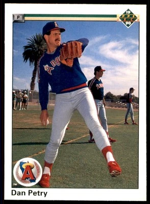 1990 Upper Deck Dan Petry California Angels #690 - Image 1 of 2