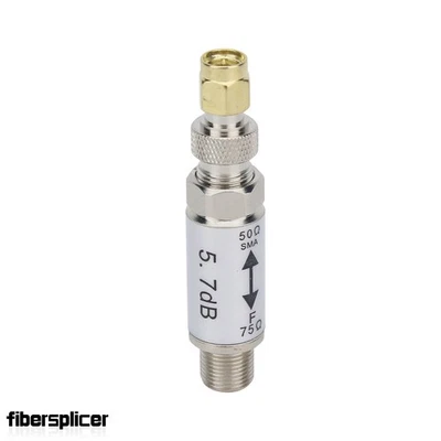 0-3GHz SMA Male to F Female Connector 50-75ohm Impedance Converter -High Quality - Image 1 of 4