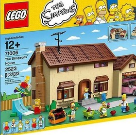 Lego Simpsons 71006 The Simpsons House 100% Complete With Instructions No Box