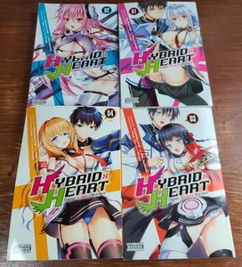 Hybrid x Cuore, Vols. 1 2 3 4 (set completo), di Kuji/Ayakawa, manga inglese - Foto 1 di 11