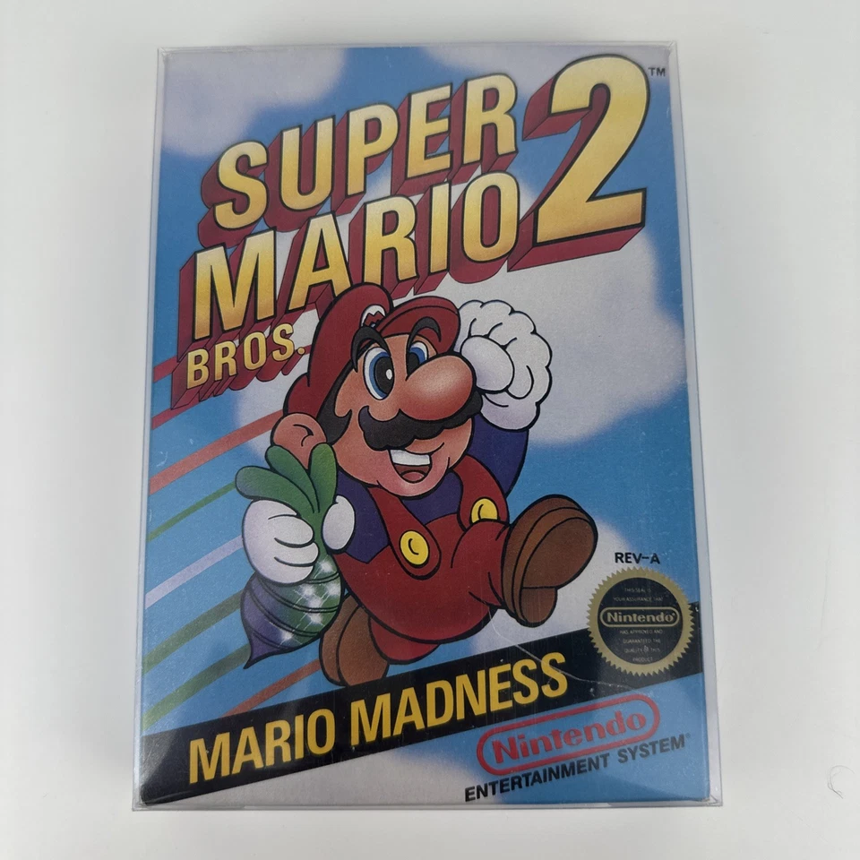 Super Mario Bros. 2 Nintendo NES CIB - Round SoQ - Tested & Works - Great Cond.. - Image 1 of 4
