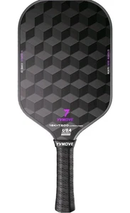 T800 Carbon Fiber Pickleball Paddles with 16mm V-Sonic IV Dynamic Core, Premium - Picture 1 of 9