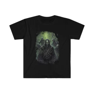 THE DEAD MARSHES ZOMBIE INSPIRED LORD OF THE RINGS Unisex Softstyle T-Shirt - Picture 1 of 3