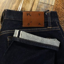 Hiroshi Kato Mens Selvedge Jeans Slim Fit Size 32 x 29.5