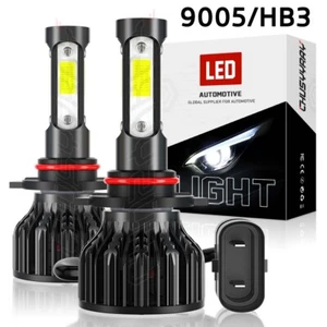 2x 9005 Front Light Bulbs For Chevrolet Chevy Malibu Impala Silverado Suburban - Picture 1 of 12